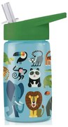 Μπουκάλι Νερού Tritan Ζώα Της Ζούγκλας BER-3810479 Φ7cm Blue-Green Crocodile Creek 450ml Plastic