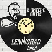 Intra απο ξύλο plywood 3mm-4mm πάχος – ξύλο ρολογιού βινυλίου του Leningrad Rock Band 40x40 cm INTRAVECTRY-MY555132