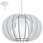 Φωτιστικό Οροφής Stellato 2 95606 White Eglo Μέταλλο,Ξύλο