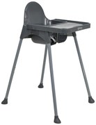 BEBE STARS ΚΑΡΕΚΛΑΚΙ ΦΑΓΗΤΟΥ JOY 2 IN 1 GREY 892-200