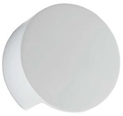 Φωτιστικό Τοίχου - Απλίκα Leiron I-LEIRON-AP 1xG9 25W Φ15,5cm 7cm White Intec Γύψος