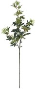 Τεχνητό Λουλούδι 00-23304-3 76cm White Marhome Πλαστικό, Ύφασμα