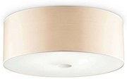 Φωτιστικό Οροφής-Πλαφονιέρα Woody 090863 60x20cm 5xE27 60W Beige Ideal Lux