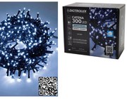 300 LED Εσωτ. &amp;amp; Εξωτ. Χώρου Με 8 Προγράμματα Και Μετασχηματιστή Ψυχρό Λευκό Φως Πράσινο Καλώδιο Μη Επεκτεινόμενο IP44 31