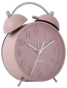Επιτραπέζιο Ρολόι - Ξυπνητήρι KA5784PI Iconic Pink Karlsson Μέταλλο