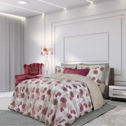 Παπλωματοθήκη 2120 (Σετ 2τμχ) Cream-Red Greenwich Polo Club Μονό 160x240cm 100% Cotton