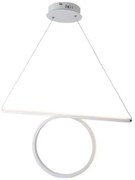 Κρεμαστό Φωτιστικό Οροφής LED 32W 3000K 1920LM 64Χ17 ZERO ACA-HM98LEDP64WH-Λευκό HM98LEDP64WH