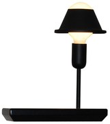 Φωτιστικό Τοίχου Rowan HL-3596 MR1 77-4079 30x15x25cm 1xE27 60W Black Homelighting