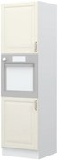 Επιδαπέδιο ντουλάπι φούρνου ψηλό Toscana K21-60-2KR-Λευκό - 60.00Χ60.00Χ216.00cm