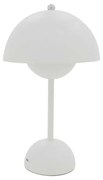 Επιτραπέζιο φωτιστικό Creative pakoworld LED λευκό Φ18x30εκ
