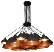 Φωτιστικό Οροφής  HL-3591-XXL CONALL BLACK PENDANT - 21W - 50W,51W - 100W - 77-4139