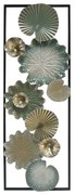 Διακοσμητικό Τοίχου Leafs 161-124-193 31x4x90cm Multi Metal