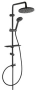 KARAG  RONDO Κολόνα σταθερού ντους RONDO LUX Black NP23-BL FERRO KARAG-5902194985611
