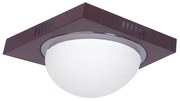 Φωτιστικό Οροφής - Πλαφονιέρα 3083F Φ34 TECO,WOOD-CHROME CEILING B3 - 51W - 100W - 77-1836