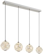 Φωτιστικό Κρεμαστό Globo Lighting VIRINA 16047-4HC 3000K