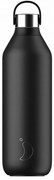 Μπουκάλι Θερμός 1lt Chilly's Series 2 Abyss Black