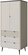 Ντουλάπα Marly Reg δίφυλλη - 90.00Χ40.00Χ191.00cm