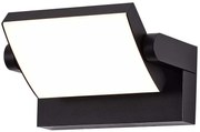 V-TAC Επιτοίχιο Φωτιστικό-Απλίκα LED 17W 230V 350° 2520lm IP65 Ζεστό Λευκό Μαύρο 2936