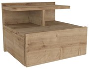 Κομοδίνο AREND Φυσικό Μοριοσανίδα/Μελαμίνη 40x35x32cm
