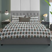 Φανελένια Παπλωματοθήκη Μονή (160x240) Dimcol Diamond 329