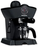 Heinner HEM-200BK Μηχανή Espresso 800W Πίεσης 3.5bar Μαύρη