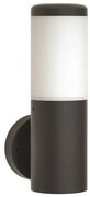 Απλίκα Τοίχου προς τα Επάνω Ε27 IP54 40W ABS Μαύρη 145-20624 Eurolamp-145-20624-Μαύρο 145-20624