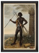 Κάδρο African Man By Eckhout FA13100 70X100 MindTheGap Κάθετοι Wood