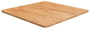vidaXL Επιφάνεια Τραπεζιού Τετράγωνη Αν. Καφέ 60x60x1,5 εκ. Ξύλο Δρυς
