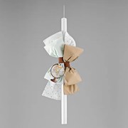 Λαμπάδα βάπτισης με υδρόγειο