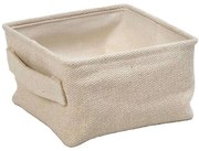 Καλάθι Αποθήκευσης AMN119 15x15x9cm Beige Espiel Βαμβάκι,Jute