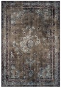 Χαλί σαλονιού Vintage C7675.05 Josiane με Κρόσια Καφέ 160x230 εκ. 160x230x1 εκ.