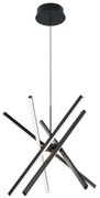 Κρεμαστό Φωτιστικό Οροφής LED 49W IP20 3CCP Ray 4301300 Viokef 4301300 Μαύρο