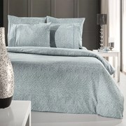 Σεντόνια Ava Flannel (Σετ 3τμχ) Cement Guy Laroche Μονό 170x265cm 100% Cotton Flannel