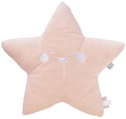 Διακοσμητικό Μαξιλάρι Βελουτέ 2 Όψεων (Φ34) Saro Star Σομόν 31721