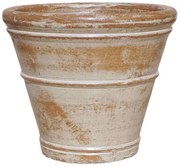 Κασπώ Πήλινο 06-00-21273-M Φ42x37cm Ecru-Terracotta Marhome Clay