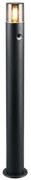 Φωτιστικό Δαπέδου Με Αισθητήρα Hoosic 422260132 Φ12x80cm 1xE27 28W Black Trio Lighting