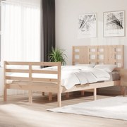 Σκελετός Κρεβατιού Χωρίς Στρώμα 120x200 εκ Μασίφ Ξύλο Πεύκου 3104278