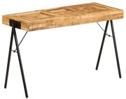 vidaXL Γραφείο 118 x 50 x 75 εκ. από Μασίφ Ξύλο Μάνγκο