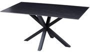 ΤΡΑΠΕΖΙ ΣΑΛΟΝΙΟΥ HM9470.04 BLACK MARBLE-ΜΑΥΡΗ ΜΕΤΑΛ.ΒΑΣΗ 120x60x45,5Yεκ.