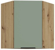 Κρεμαστό ντουλάπι γωνιακό Arianna 60x60 GN 72 1F-Φυστικί