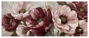 ΠΙΝΑΚΑΣ ΣΕ ΚΑΜΒΑ Fylliana "Flower 36315" ΜΠΕΖ-ΡΟΖ-ΛΕΥΚΟ 150x3x60εκ 166-225-059