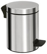 Κάδος Απορριμμάτων Μπάνιου (Φ23x32) Pam &amp; Co 8lt 08-501-001 Inox