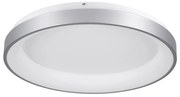 Φωτιστικό Οροφής Πλαφονιέρα Salem 61238 Led 105W Φ60cm Silver GloboStar