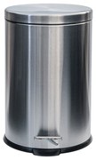 Estia 01-0073 Classic Κάδος Απορριμμάτων Μεταλλικός Inox Matt με Πεντάλ, 20lt