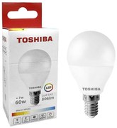 Λάμπα Led G45 7W E14 Θερμό Φως Toshiba 88-451