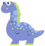 Ξύλινο Παιχνίδι Παζλ Diplodocus Orange Tree Toys 60-06760
