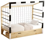 Intrahome ΚΡΕΒΑΤΙ ΠΑΙΔΙΚΟ τ.RUSCASABLANCALTCASABLANCAIENKUCASABLANCALCASABLANCA_LUMPURURG ΜΕ ΣΥΡΤΑΡΙ GOCASABLANCALIE ΞΥΛΟ ΠΕΥΚΟΥ ΦΥΣΙΚΟ-ΛΕΥΚΟ-ΜΑΥΡΟ- 190x90εκ intraho-1610920