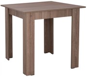 ΤΡΑΠΕΖΙ ΚΟΥΖΙΝΑΣ KELVIN SONAMA OAK TRUFFLE HM2427.05 80x80x77 εκ. - HM2427.05