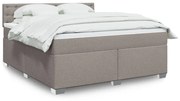 ΚΡΕΒΑΤΙ BOXSPRING ΜΕ ΣΤΡΩΜΑ TAUPE 180X200 ΕΚ. ΥΦΑΣΜΑΤΙΝΟ 3285985