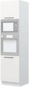 Επιδαπέδιο ντουλάπι φούρνου ψηλό Modena K23-60-RM-Λευκό - Λευκό γυαλιστερό - 60.00Χ60.00Χ235.00cm